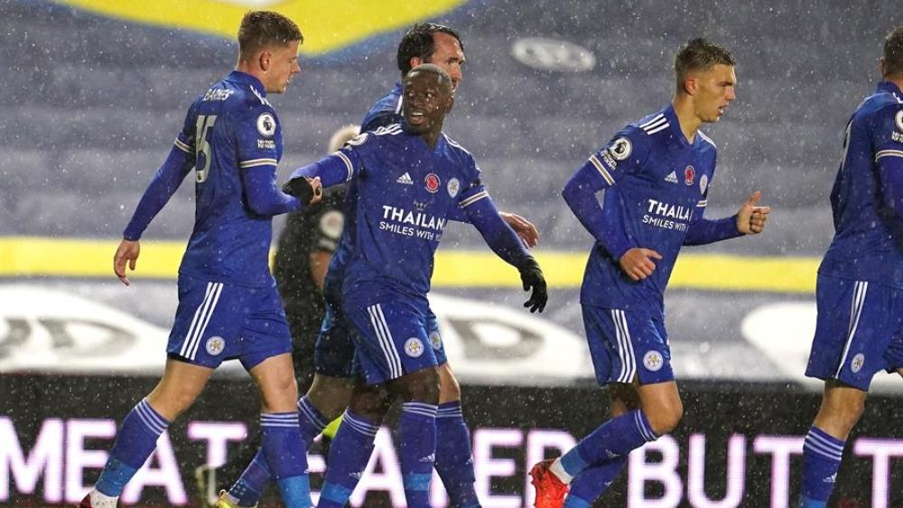 ليستر سيتي إلى الوصافة باكتساح ليدز يونايتد برباعية