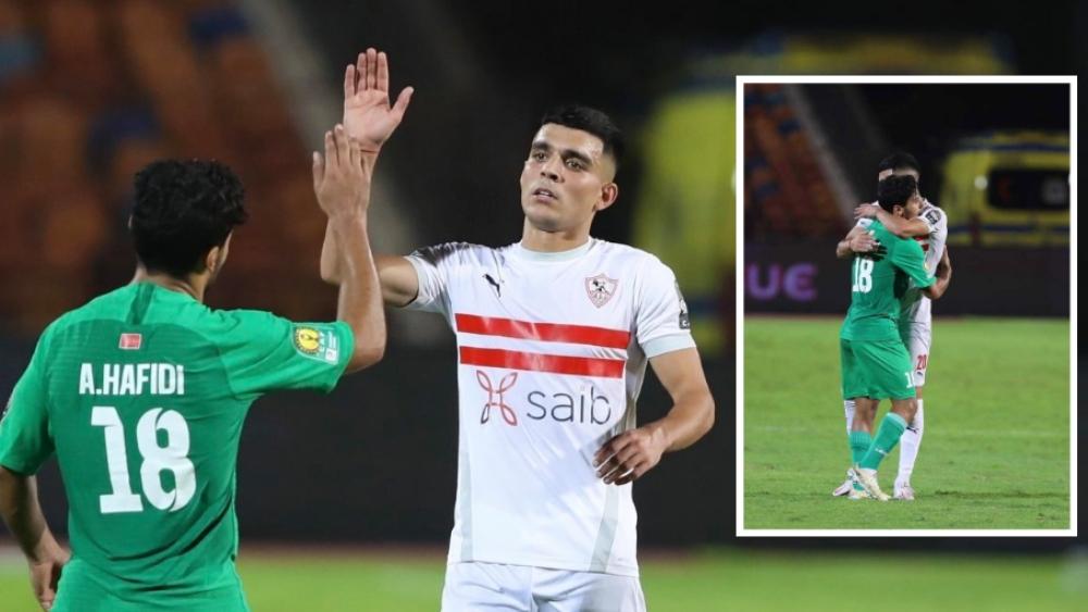 الحافيظي وبنشرقي يضربان "مثالا يحتذى به" للروح الرياضية "العالية"