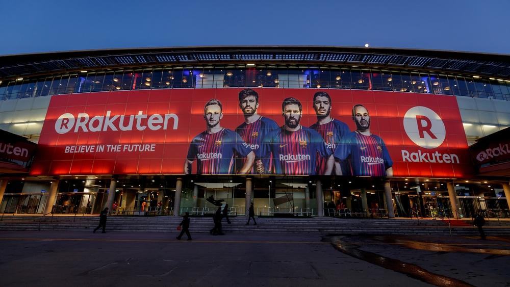 برشلونة يُمدد عقد رعايته مع شركة "راكوتين" اليابانية