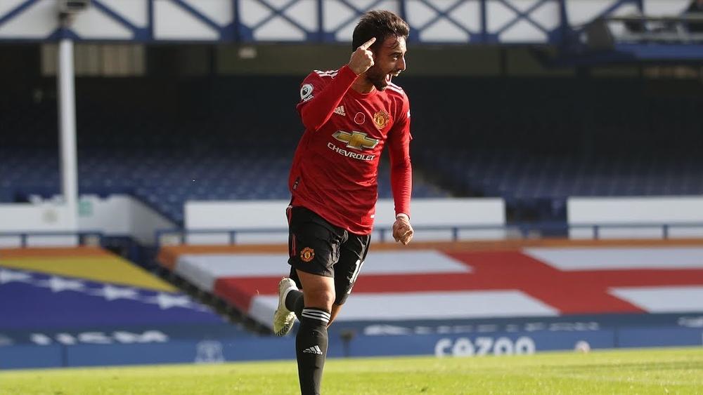 برونو فيرنانديز: "الانتصار على إيفرتون جعلنا نتخطى الهزيمة المخجلة في دوري الأبطال"