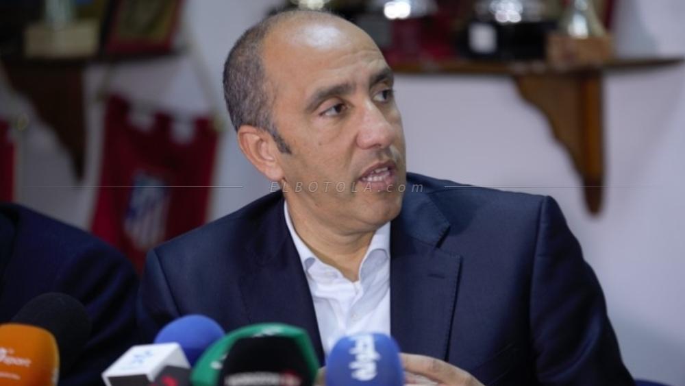 الزيات يُعلن لأعضاء المكتب المديري استقالته من رئاسة الرجاء الرياضي