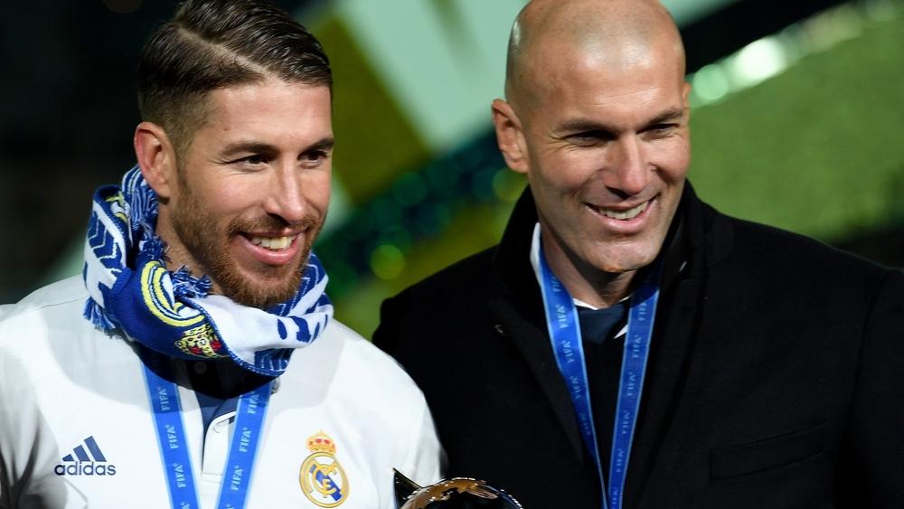 زيدان: "أتمنى تسوية الوضع بين النادي وراموس"