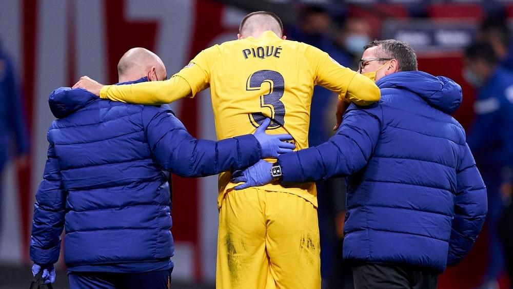 كومان يكشف عن احتمالية غياب بيكيه لخمسة أشهر