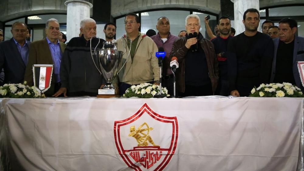 وزارة الرياضة المصرية توقف إدارة نادي الزمالك