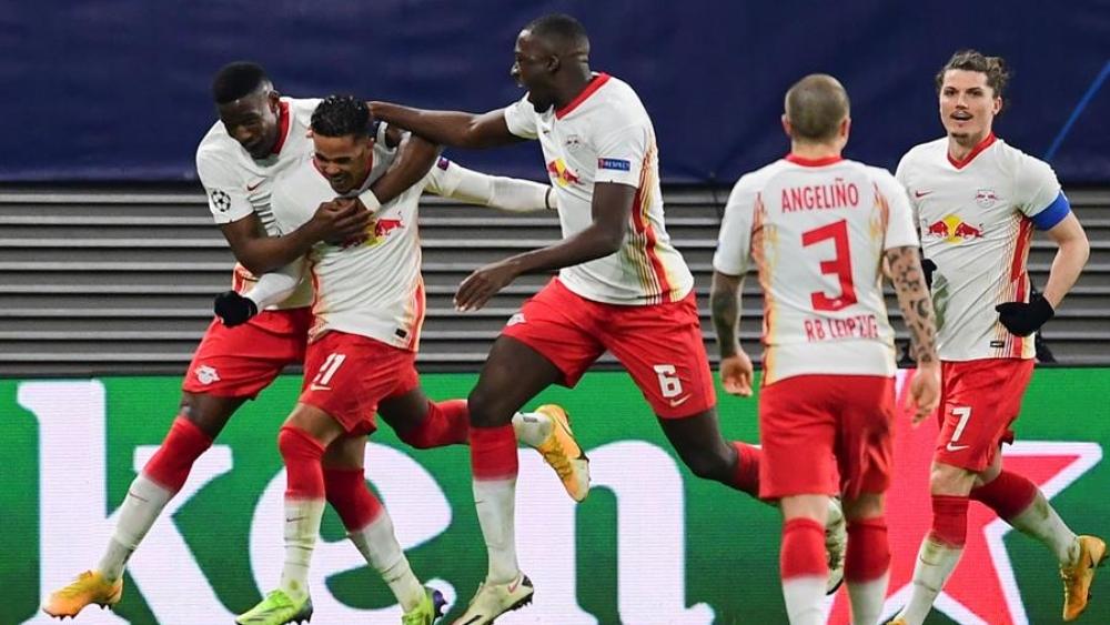 مانشستر يونايتد يودع دوري الأبطال بالخسارة على يد لايبزيغ