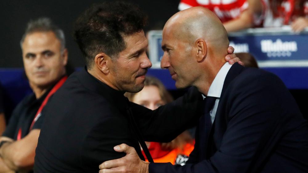 زيدان قبل الديربي: "أتلتيكو مدريد هو المرشح الأقوى لتحقيق الليغا"