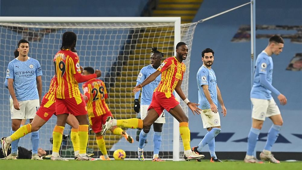 مانشستر سيتي يفقد نقطتين أمام "ضيفه" وست بروميتش