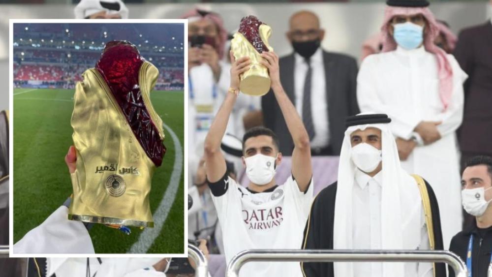 5 كيلوغرامات من الذهب الخالص وأفخم أنواع الزجاج الإيطالي.. التصميم الجديد لكأس أمير قطر يخطف الأضواء