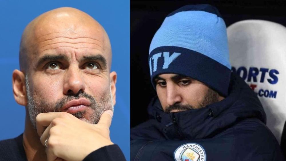 فيما وصفه البعض "إهانةً" للاعب.. غوارديولا يرد ضاحكاً حول استبعاد محرز: "أنا السبب.. لا ليس هناك سبب خاص ولهذا أشعر بالحزن!"