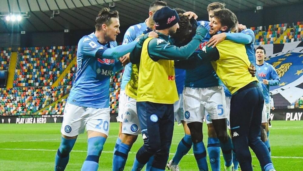 نابولي يعود للانتصارات بهدف "قاتل" أمام أودينيزي