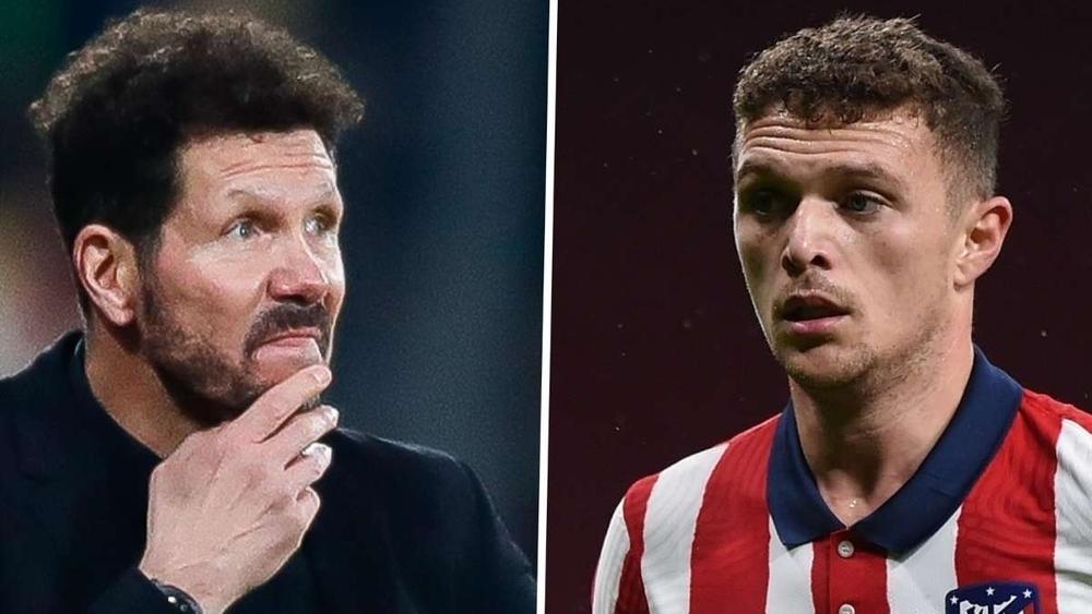 سيميوني يستعيد تريبير ويُشيد بمنافسه إشبيلية قبل ملاقاته