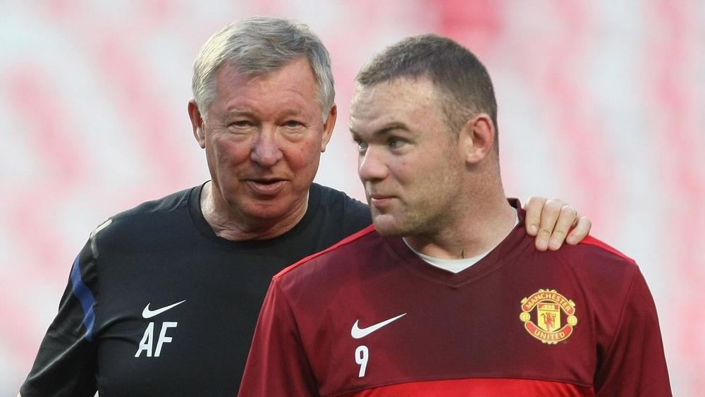 "السير" فيرغسون يتوقع نجاح واين روني كمدرب