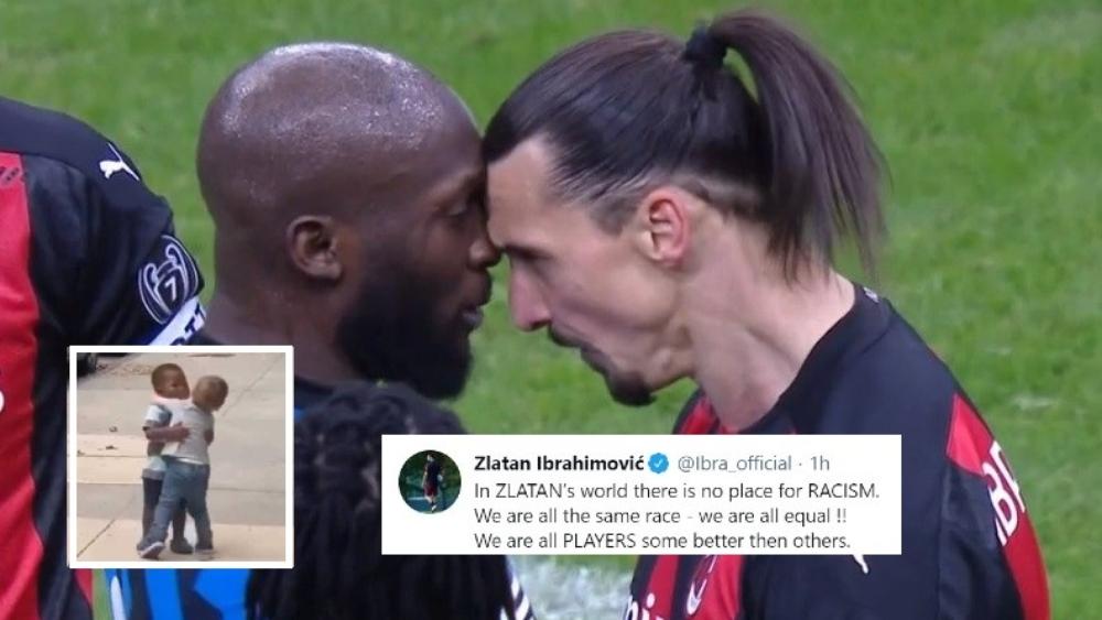 إبراهيموفتش يخلق الحدث بفيديو "قصير" ويكتب: "في عالم زلاتان لا مكان للعنصرية.. كلنا لاعبون والبعض منا أفضل من الآخر"