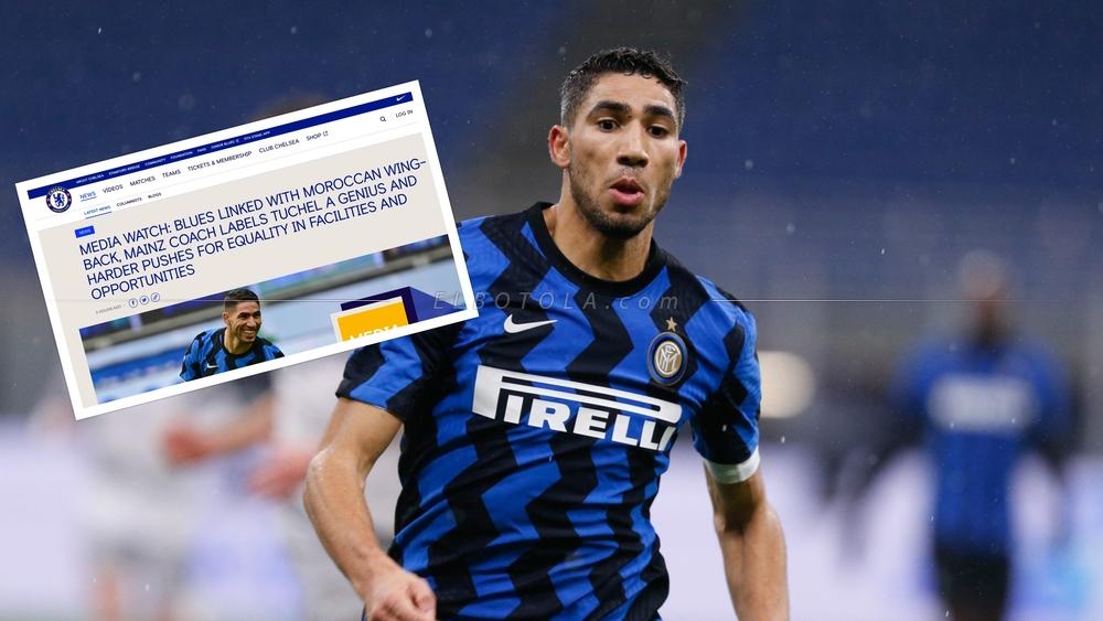 الموقع الرسمي لتشيلسي يتناول أنباء اهتمامه بضم أشرف حكيمي