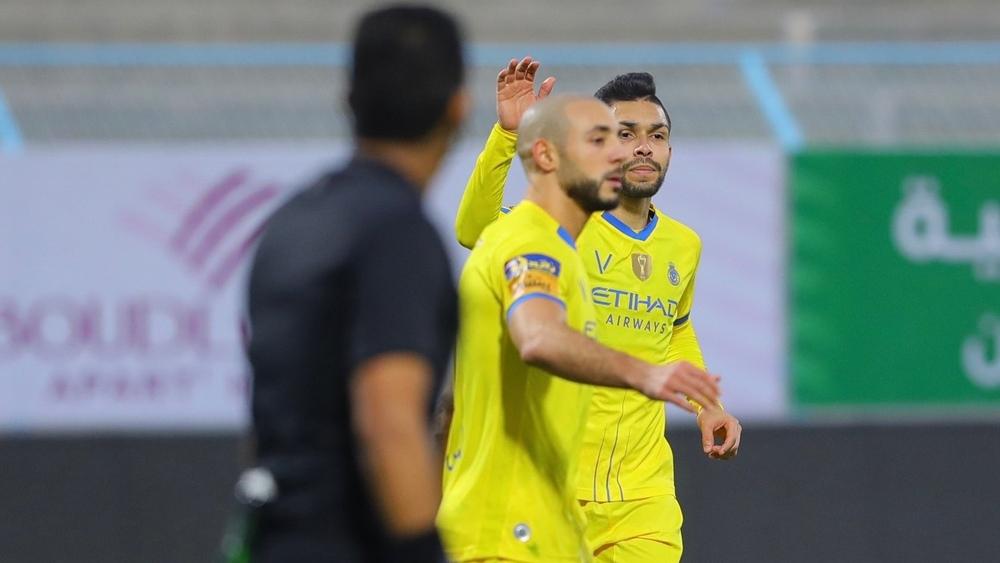 أمرابط عن زميله في النصر سامي النجعي: "هذا اللاعب غير سهل.. إنه أندريس إنييستا"