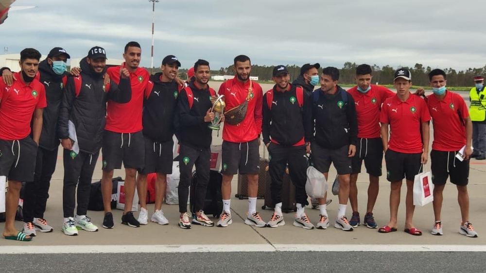 بعثة "الأسود" المحلية تعود إلى أرض الوطن بعد التتويج بلقب "الشّان"