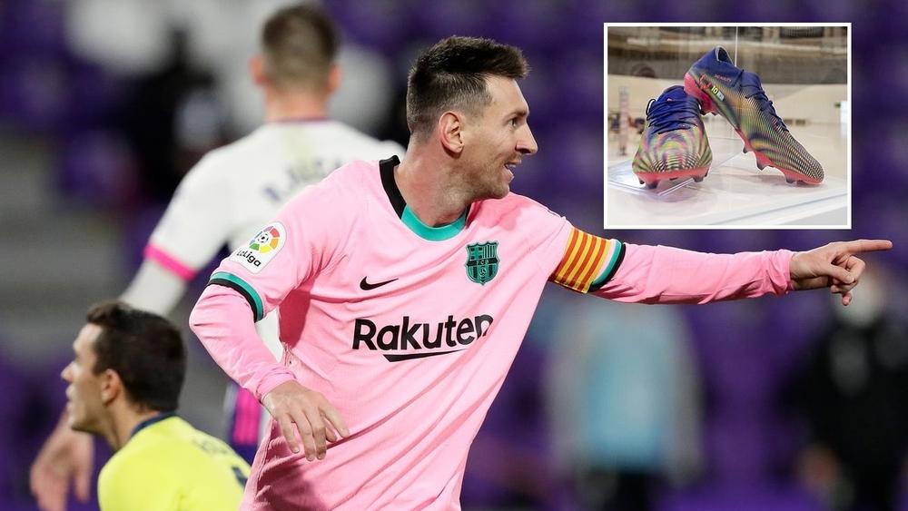 بعد أن حطَّم به الرقم القياسي لبيليه.. ميسي يقرر "التبرع" بحذائه لصالح الأطفال المصابين بالسرطان