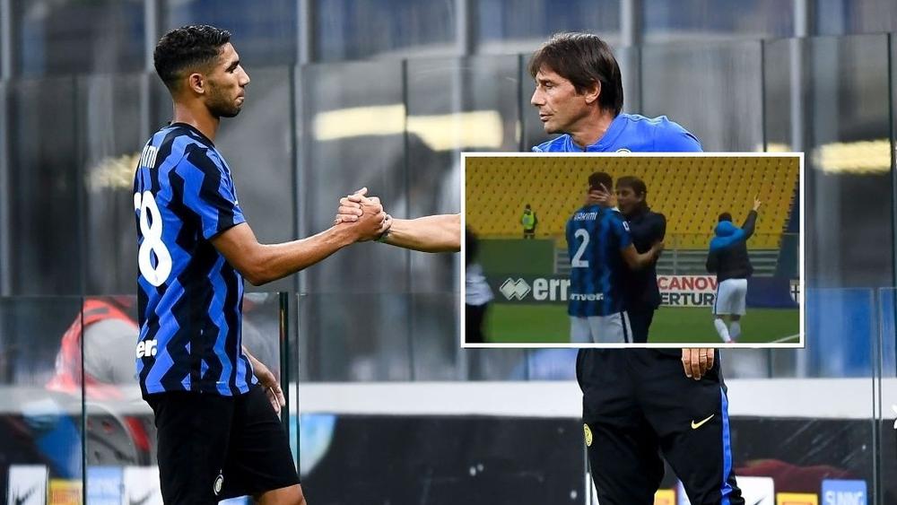 بعد النقد "الإيجابي" الذي وجّهه إليه في بداية الموسم لتحسين مردوده الدفاعي.. حكيمي يكسب "نزالا ثنائيا" أمام لاعب بارما وكونتي يعانقه ويردد: "أحبك"