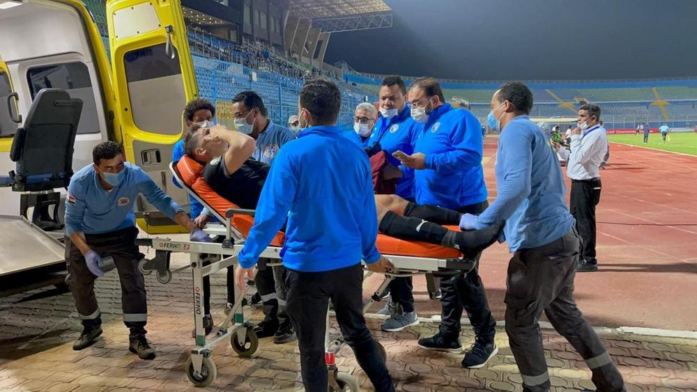 بعد إصابته "الخطيرة".. بيراميدز المصري يعلن تعرض "محمود وادي" لكسر "في أحد الضلوع"