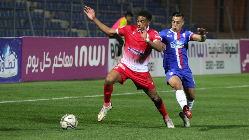 الوداد يفشل في الحفاظ على تقدمه أمام المغرب التطواني ويكتفي بالتعادل هدفين لمثلهما