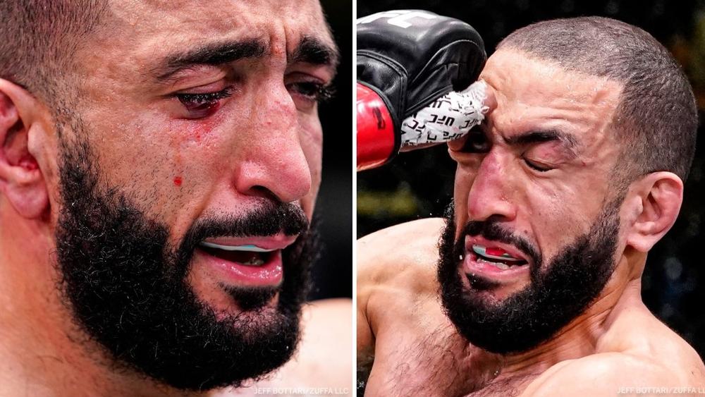 الفلسطيني بلال محمد يبكي بعد إصابته الخطيرة في العين بـ"ضربة غير مقصودة" وخصمه يعتذر: "أُفضّل الخسارة على هذا الفعل!"