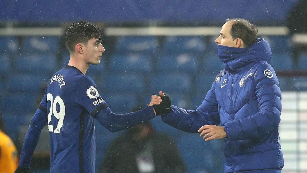 توخيل: "هافيرتز يمكنه اللعب كرأس حربة بشكل جيد"