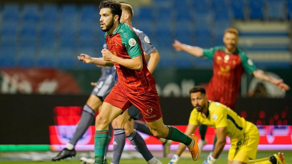 أزارو يهز شباك الفيصلي ويقود فريقه الاتفاق لانتصاره العاشر هذا الموسم في الدوري السعودي