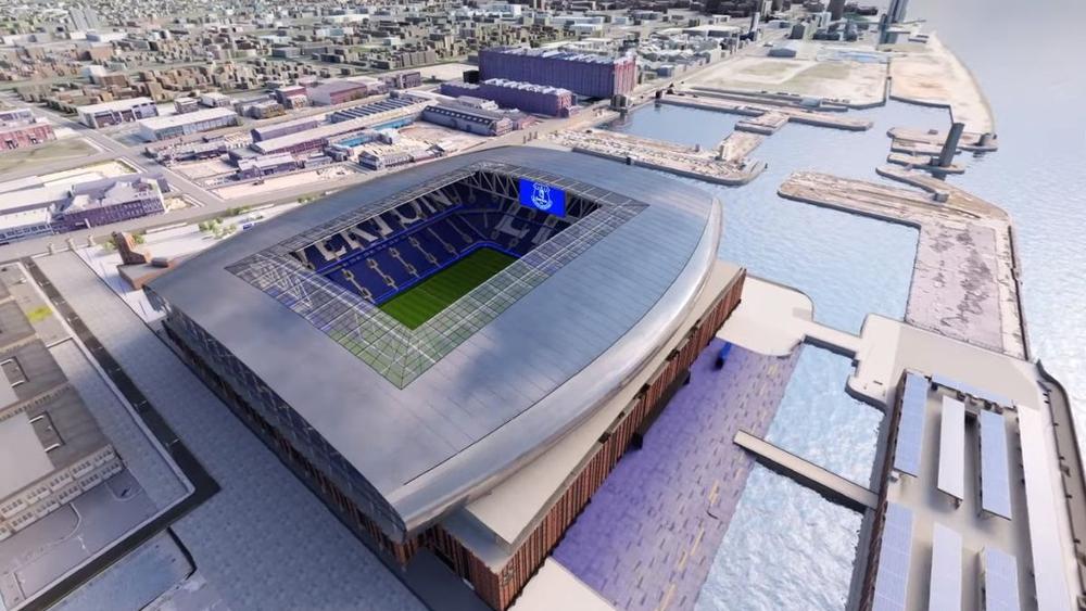 إيفرتون يتلقى الموافقة لبناء "ملعبه الجديد" بسعة تناهز 52 ألف متفرج