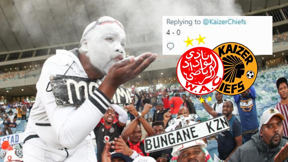 عبر "تويتر".. جماهير "أورلاندو بيراتس" تسخر من أنصار كايزر شيفس وتذكرها بـ"رباعية الوداد" في واغادوغو