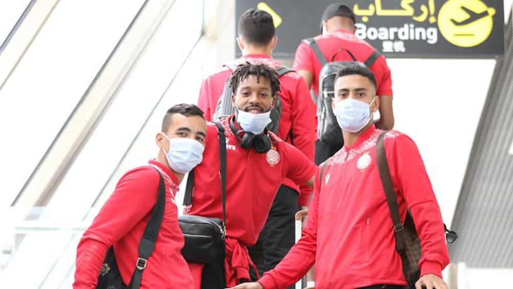 بعثة الوداد تشد الرحال صوب جوهانسبورغ استعدادا لملاقاة كايزر شيفس