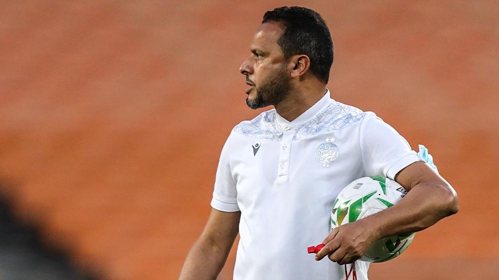 بنشريفة: "اللاعبون أبانوا عن علو كعبهم رغم قلة التجربة واللمسة الأخيرة خانتنا أمام كايزر شيفس"