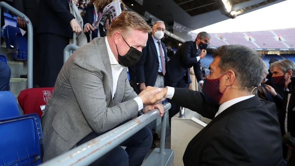 كومان: "لابورتا منحني الثقة.. سنحاول الإبقاء على ميسي لمزيد من الأعوام في برشلونة"