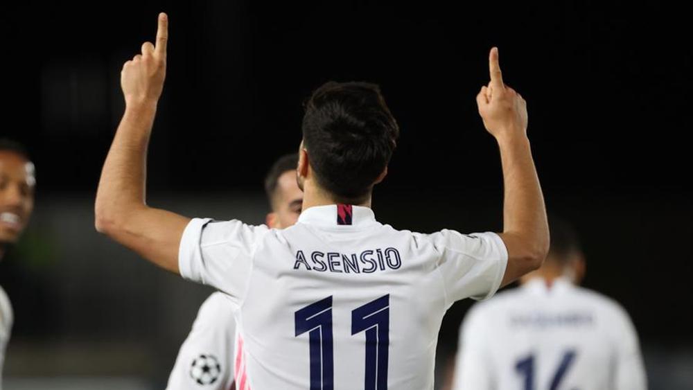 أسينسيو: "خطة زيدان صنعت الانتصار وسعيد للغاية بسلسلة أهدافي"