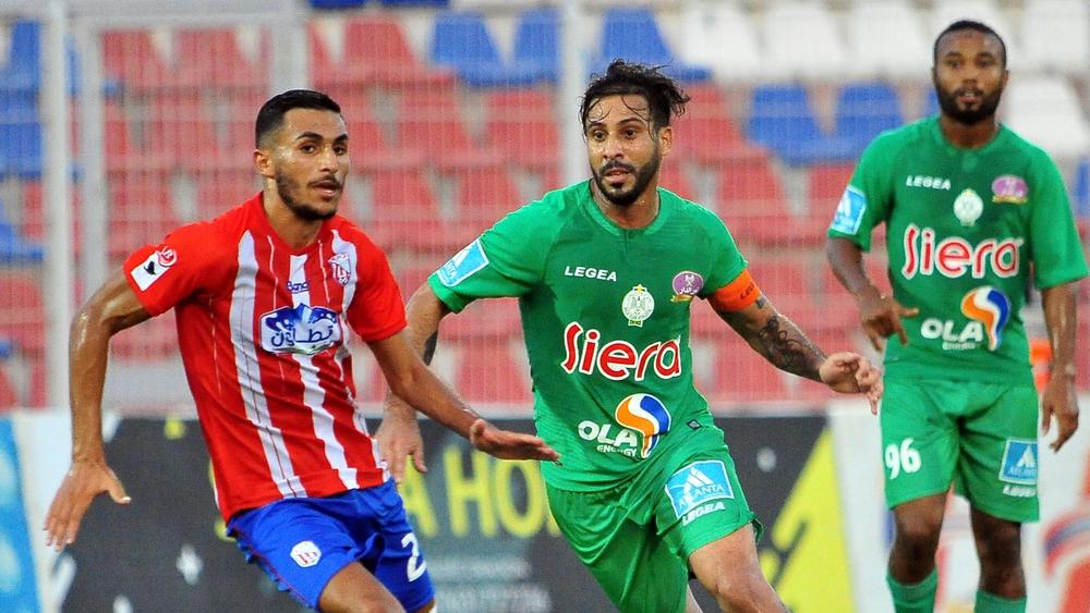 مباراة المغرب التطواني والرجاء الرياضي عن الجولة الـ12 من البطولة الاحترافية 1 "إنوي"/ تشكيلة الفريقيْن