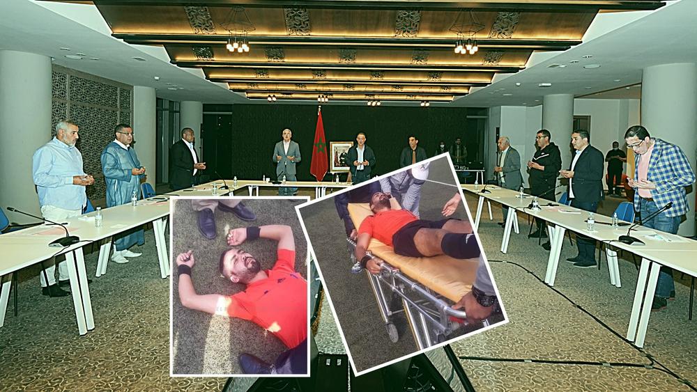 أعضاء المكتب المديري للجامعة ينددون بالاعتداء على الحكم "رضا بوعدلية" ويطالبون بتسليط "أقصى العقوبات" على المعتدين