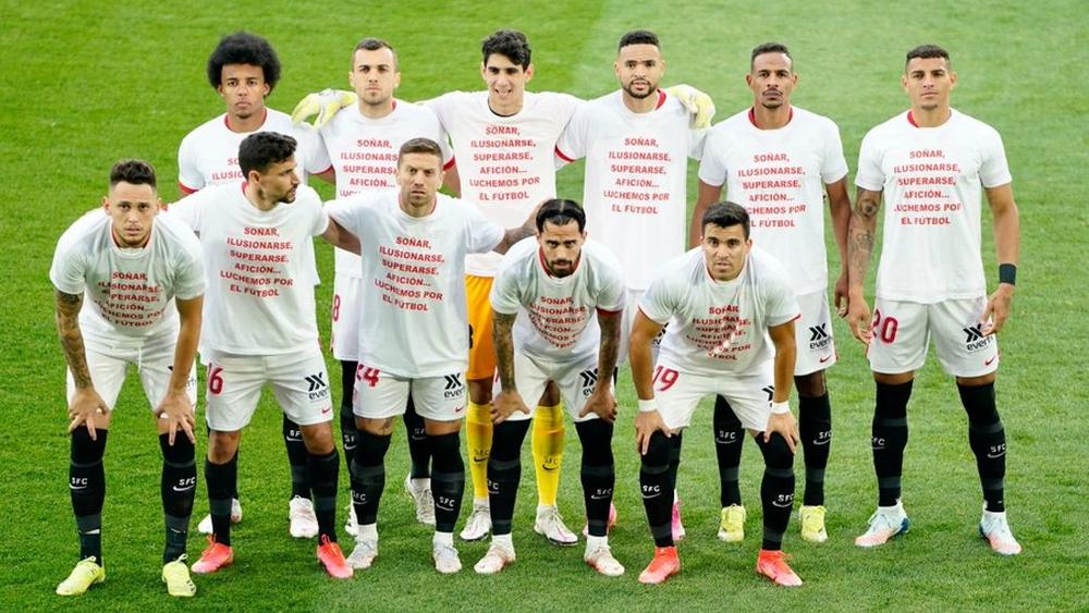 بونو والنصيري يوجهان رسالة "مناهضة" لدوري السوبر الأوروبي رفقة باقي نجوم إشبيلية