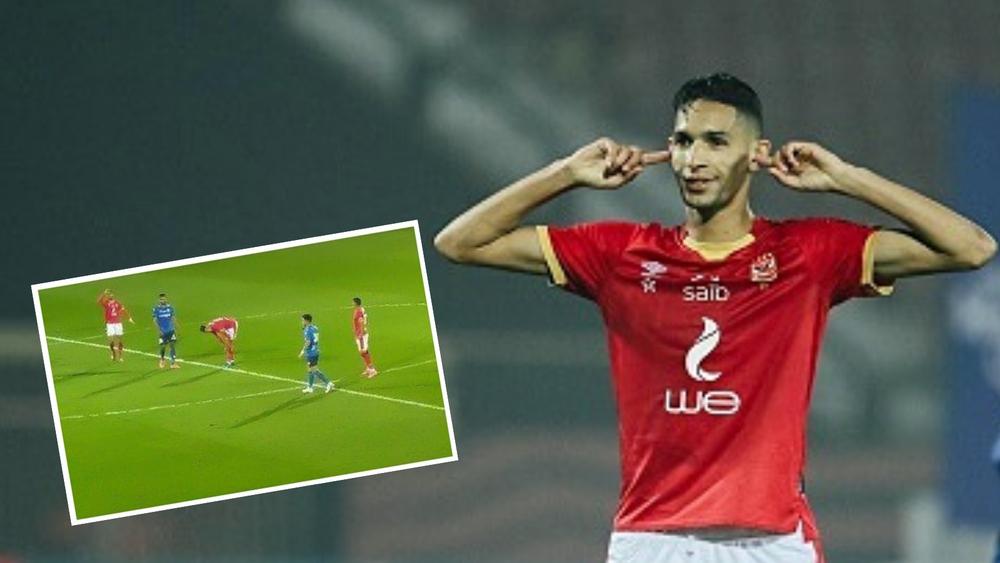 "قلق أهلاوي" من تفاقم إصابة بدر بنون بعد مواجهة سموحة