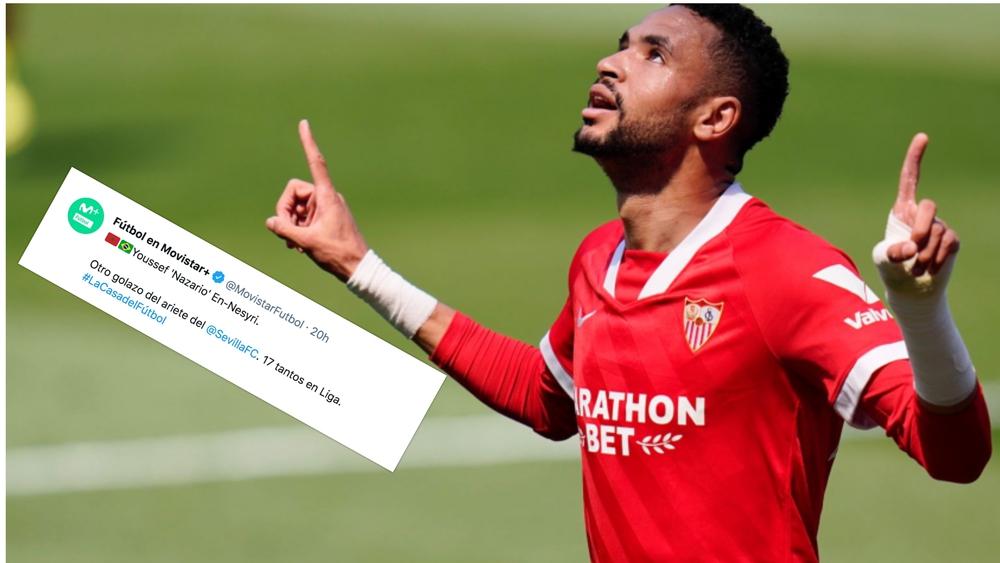 قناة "موفيستار" الإسبانية تُلقِّب النصيري بـ"يوسف نازاريو" إشارةً إلى تشابه هدفه أمام ليفانتي مع أهداف الظاهرة رونالدو