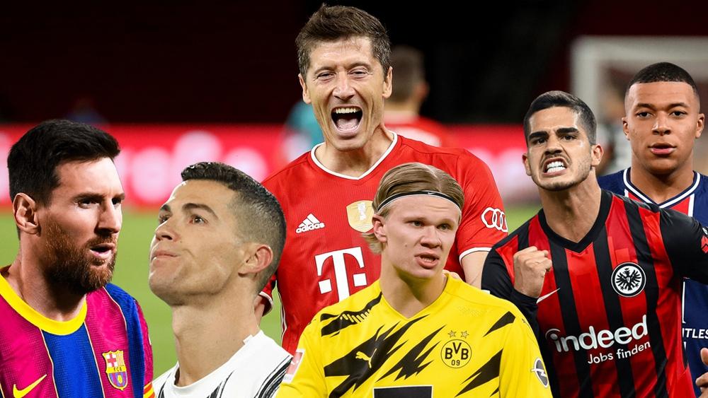 الحذاء الذهبي.. ليفاندوفسكي يتزعم السباق بفارق 11 هدفا عن أقرب مطارديه