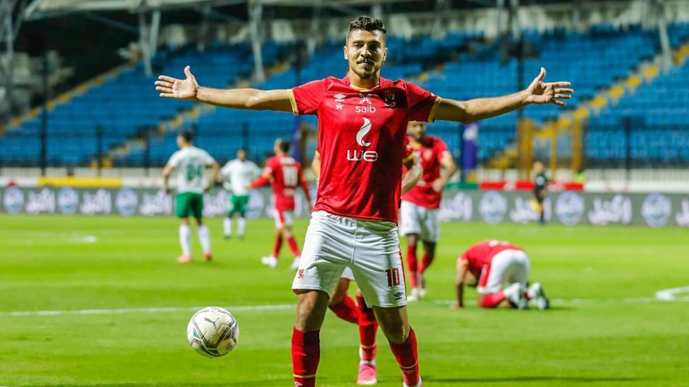 في غياب بنون .. الأهلي يهزم المصري ويقترب من صدارة الدوري