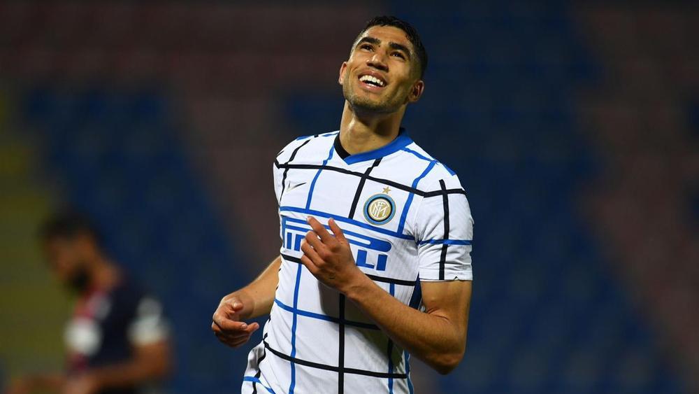 "نقطة" تفصل الإنتر عن حسم لقب الـ"سيري آ" الـ19 في تاريخه وحكيمي يُغرّد: "إنه شعور الفائز"