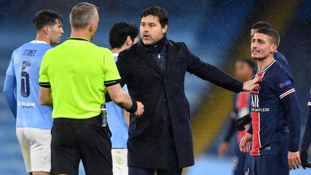 فيراتي: “حكم المباراة قام بسبي أكثر من مرة” .. هيريرا: “الحكم أيضًا قال لباريديس أكثر من كلمة بذيئة”