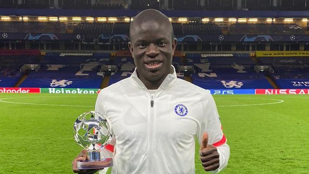 مرة أخرى كانتي ينال جائزة "رجل المباراة".. نجم تشيلسي كان "الأفضل" ذهابا وإيابا ضد ريال مدريد