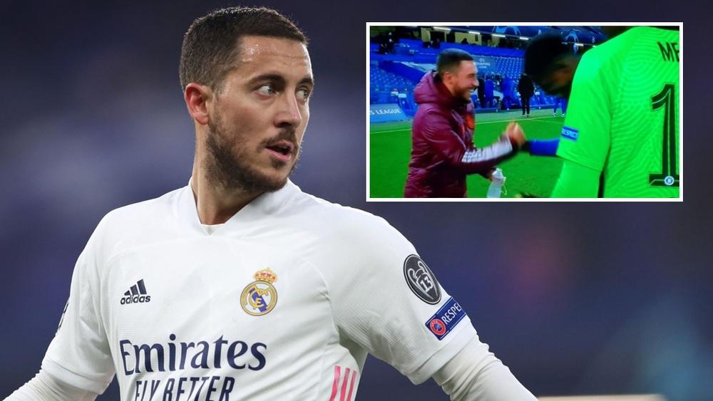 هازارد يقدِّم اعتذاره: "أنا آسف ولم تكن نيتي الإساءة لجمهور ريال مدريد.. جئت إلى هنا للفوز والآن سنقاتل من أجل الليغا"