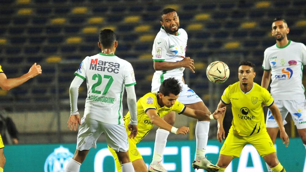 الرجاء يستعيد نغمة الانتصارات في الدوري ويتجاوز المغرب الفاسي بهدف مالانغو