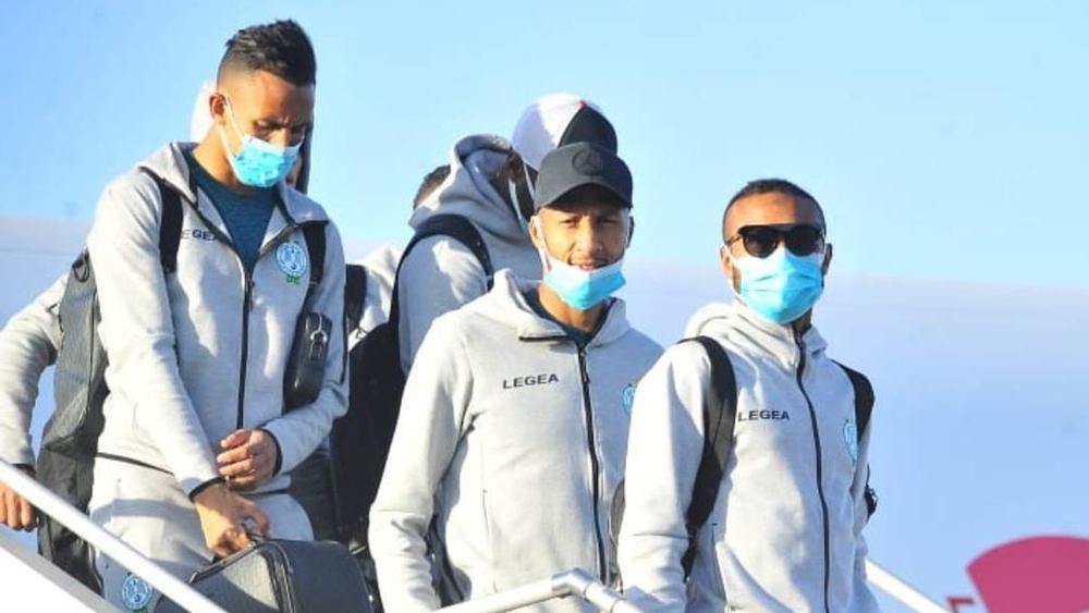 بعثة الرجاء تعود ظُهر الغد إلى المغرب وتشرع في استعداداتها لمباراة مولودية وجدة