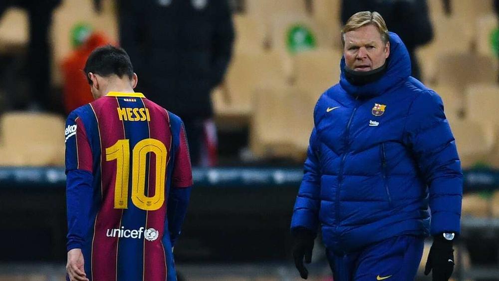 كومان: "آمل أن يبقى ميسي لقد أظهر أنه من المستحيل اللعب بدونه.. إذا رحل ستكون لدينا شكوك حول من سيسجل الأهداف"