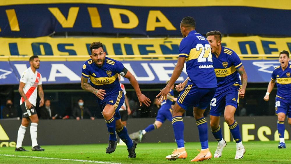 بوكا جونيوز يهزم "غريمه" ريفر بلايت "المحروم من 15 لاعبا بسبب كورونا" ويبلغ نصف نهائي كأس الدوري الأرجنتيني