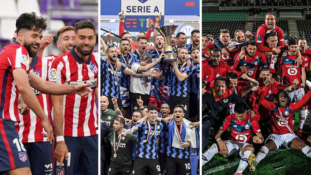 موسم 2020-21.. الإنتر وأتلتيكو مدريد وليل يضعون حدا لـ"هيمنة" بعض الأندية في بلدانهم وبايرن ميونيخ "يرفض" التخلي عن "العرش"