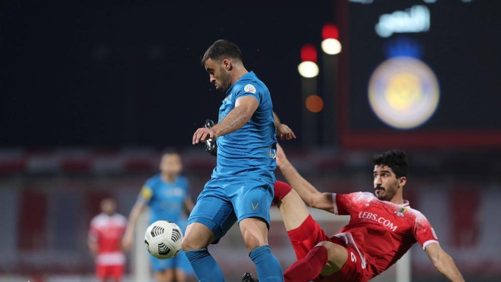 حمد الله يُجَنِّبُ النصر الهزيمة أمام الوحدة في آخر الدقائق وفريقه يودع رسميا "حلم" التأهل لدوري أبطال آسيا